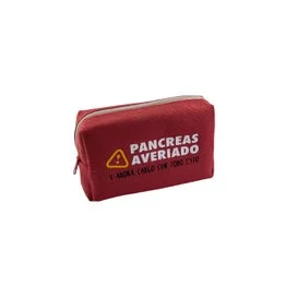 Ikooki "Páncreas Averiado" Estuche Diabetes Rojo 1ud