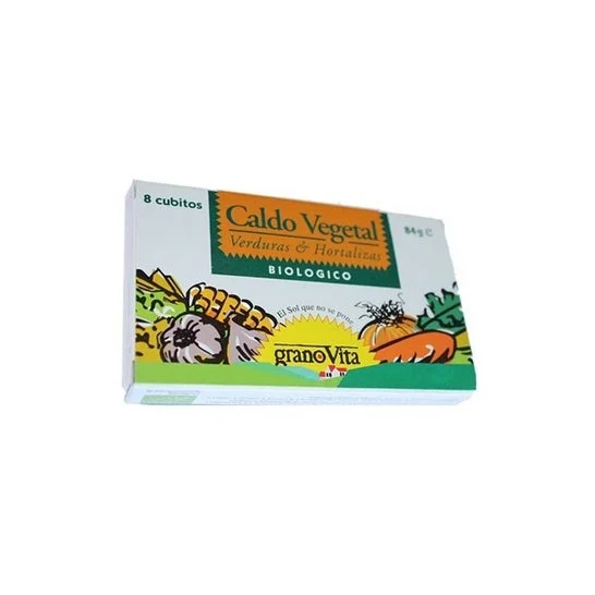 Brodo vegetale Granovita. Brodo vegetale biologico 84g