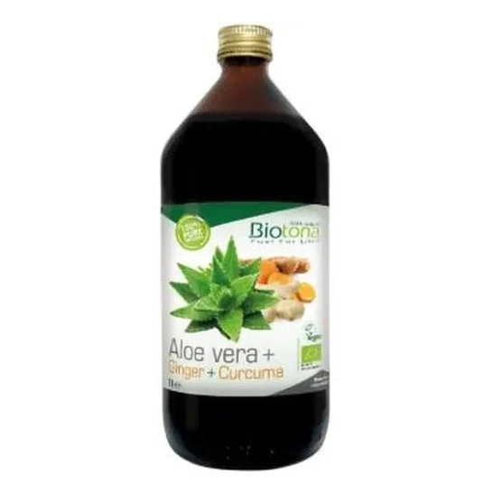 Biotona Succo Aloe Vera+ Zenzero+ Curcuma Bio 1L