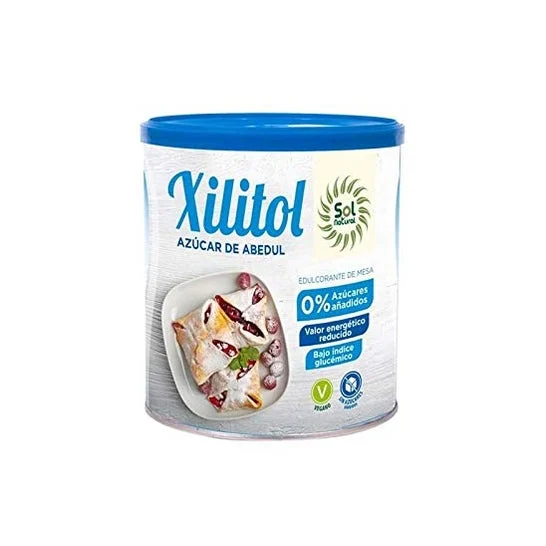 Solnaturale di betulla da zucchero Xilitolo Xilitolo senza lattosio 500Gr