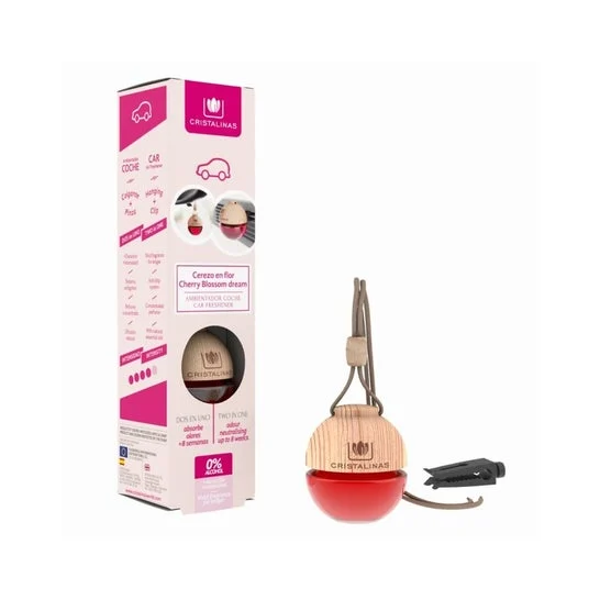 Cristalinas Deodorante Per Auto 0% Ciliegia 6ml