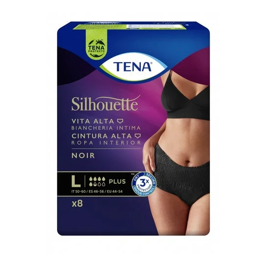 Tena Silhouette Negro Cint Alta T G