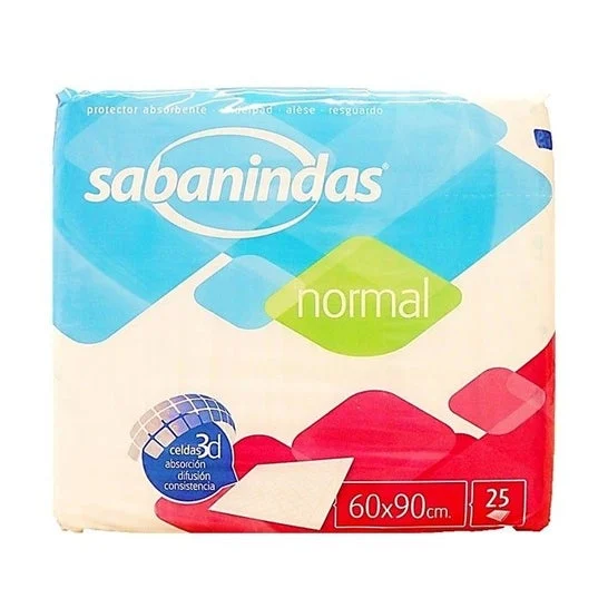 Sabanindas Normale 60x90 25pz