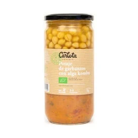 Carlota Organic Spezzatino di Ceci con Alghe Kombu 720g