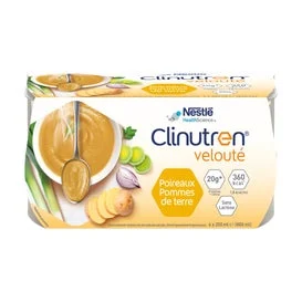 Clinutren Soupe Veloute Poireaux Pommes de terre 4x200ml