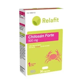 Relafit Chitosán Forte 500 Mg