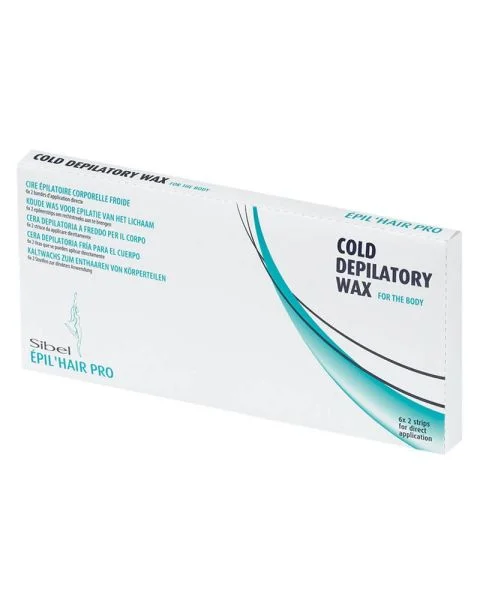 Sibel Cold Depilatory Wax Strips For Body Ref. P000298