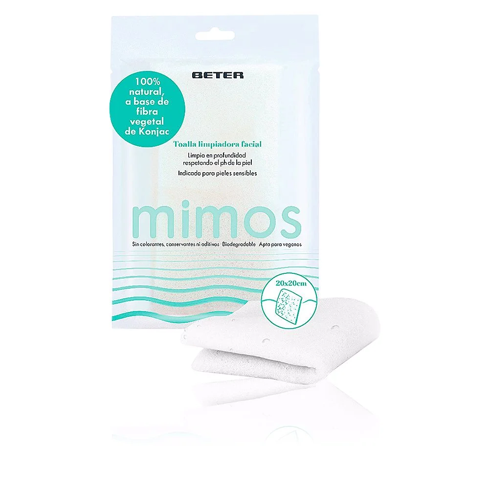 KONJAC TOALLA limpiadora facial-mimos