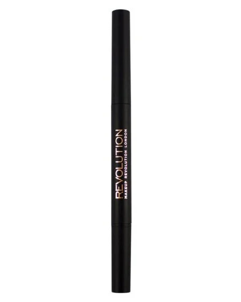 Makeup Revolution Duo Brow Definer Dark Brown