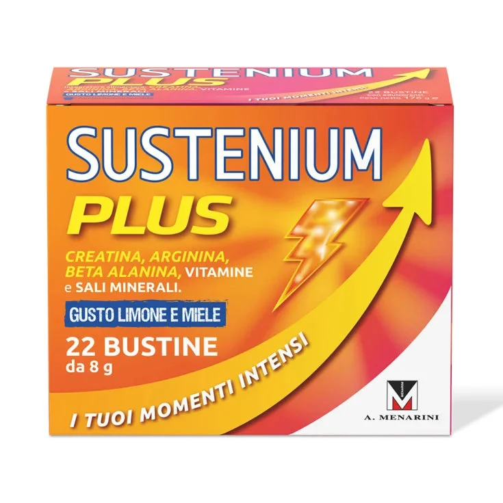 A.menarini ind.farm.riun.srl Sustenium Plus Limone Miele A.Menarini 22 Bustine