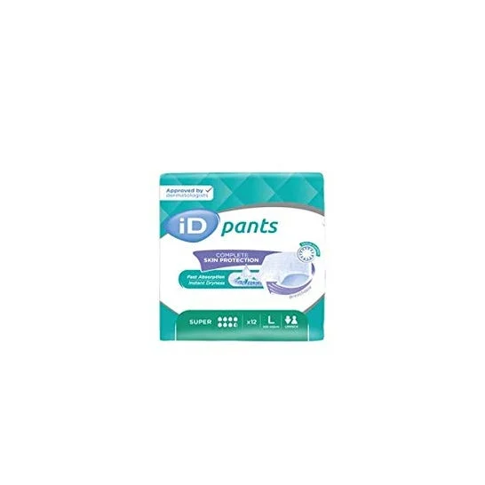 ID Pants Super Slip Absorbent L 12 unità