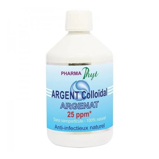 Soluzione colloidale d'argento Pharmaphyt 25 Ppm 500ml