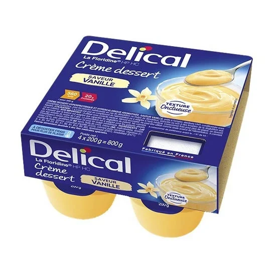 Delical Florid Creme Dessert Vainilla 2x400ml