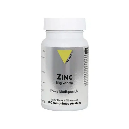 Vit All+ Zinc Bisglycinate 30mg 100comp