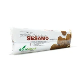Soria Cracker naturale al sesamo di grano intero 165g