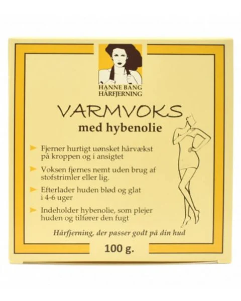 Hanne Bang Varmvoks Med Hybenolie