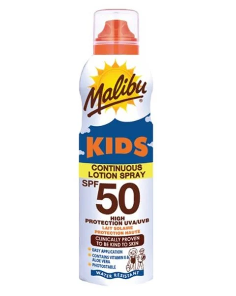 Malibu Kids Continuous Sun Lotion Spray SPF 50