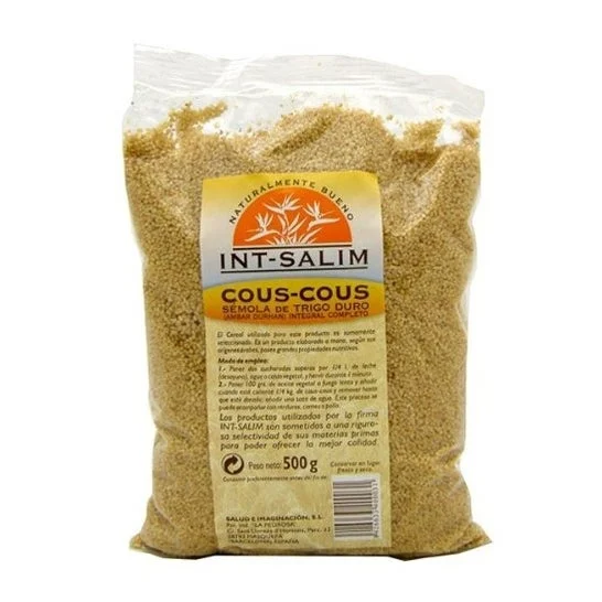 Int-Salim Cous Cous di grano intero 500g