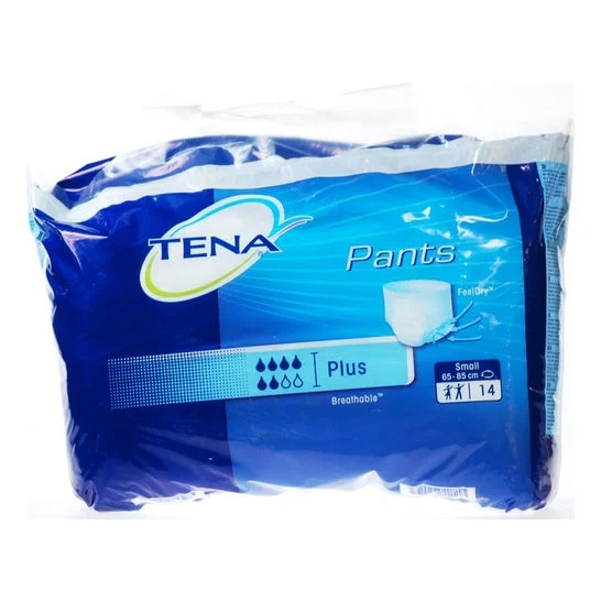 Tena pantaloni più T-piccolo 14uds