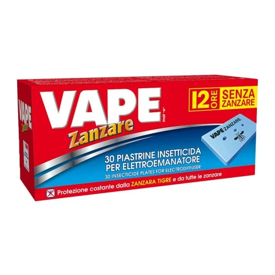 Vape Classic Piastre Antimoscheggia 30 Unità