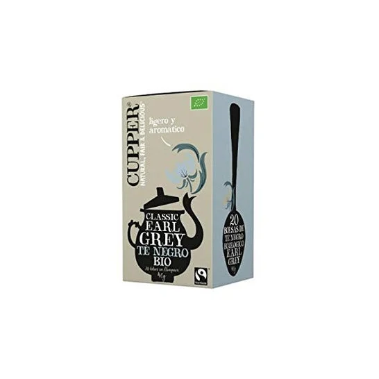 Cupper Classic Earl Grey Organic 20 Sobres