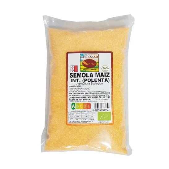 Bioprasad Semola Maiz Polenta Int S/G 500g