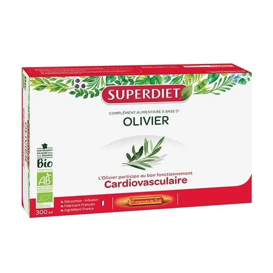 Superdiet Olivier Bio 20 fiale Olivier Bio 20 Phials