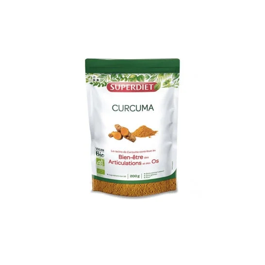 Superdiet Curcuma Organica Pdr 200G