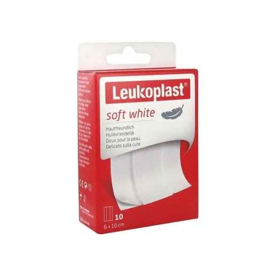 Leukoplast Soft Whit 10X6Cm 10