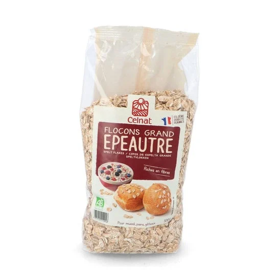 Celnat Organic Spelt Flakes 500g