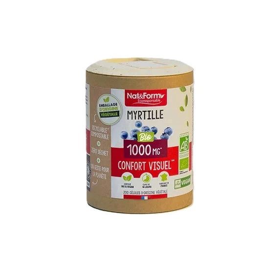 Nat&Form Eco Myrtill Bio Gelveg200