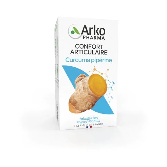 Arkogélules Turmeric Turmeric Turmeric Piperine 130 Capsule
