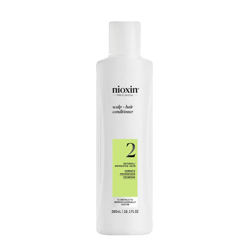 Nioxin System 2 Balsamo per capelli naturali e perdita di capelli avanzata 300 ml