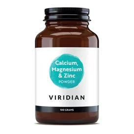Viridian Calcio Magnesio Zinco con Vitamina C Polvere 100g