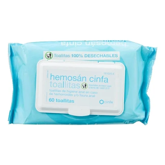 Hemosan salviettine 60pz
