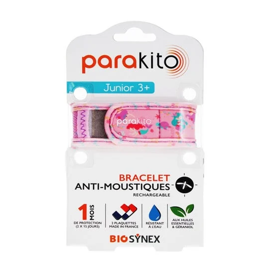 Para'Kito Kids Bracciale Anti Moustiques Enfants Sirene 1ut