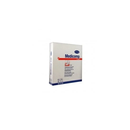 Medicomp compresse garze sterili 10x10cm 10bustine 2pz