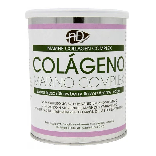 Complesso di collagene marino della dieta naturale al gusto di fragola 250g