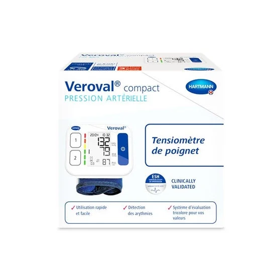 Misuratore di pressione da polso compatto Hartmann Veroval Veroval