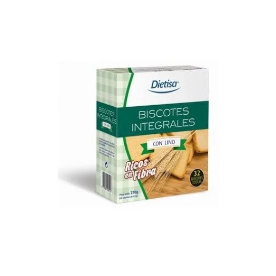 Dietisa Biscotti con lenzuolo intero di grano 270g