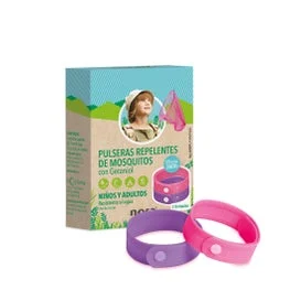 Bracciale repellente per zanzare a Nosa 2 pezzi