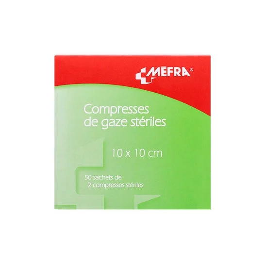 Mefra Compresse Sterili 10x10cm 2x50 Bustine