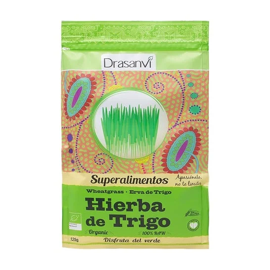 Erba di grano biologico Super Food Drasanvi 125g Drasanvi 125g