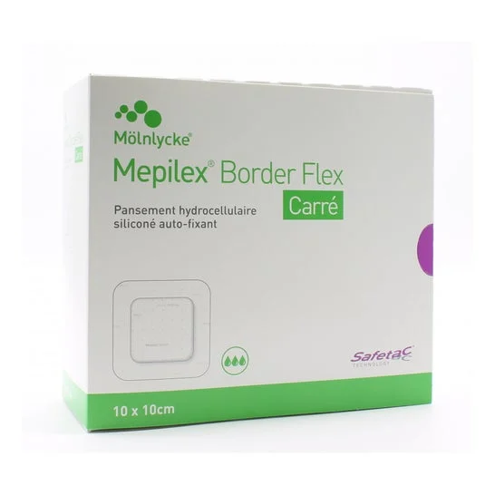 Mepilex Border Flex Square 10x10cm 16 unità