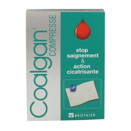 Adesivo Coalgan Stop Bleeding Box di 12 medicazioni