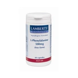 Lamberts L-Fenilalanina 500 Mg 60 Capsule