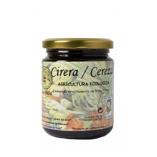 Cal Valls Marmellata di ciliegie senza zucchero Eco 240 g