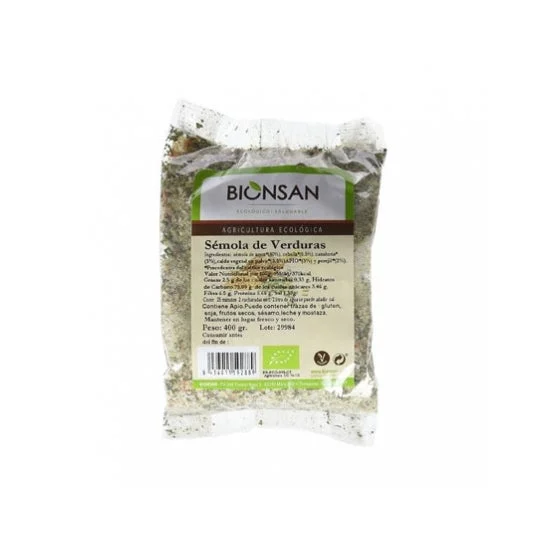Bionsan Semola di Verdure 400g