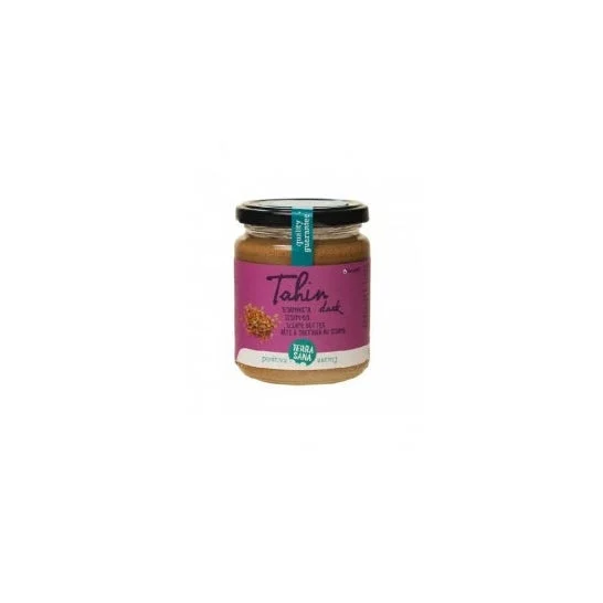 Terrasana Tahin Crema di sesamo scuro con sale dell'Himalaya 250g