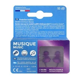 Quies Specific Protección Auditiva Music 1 Par
